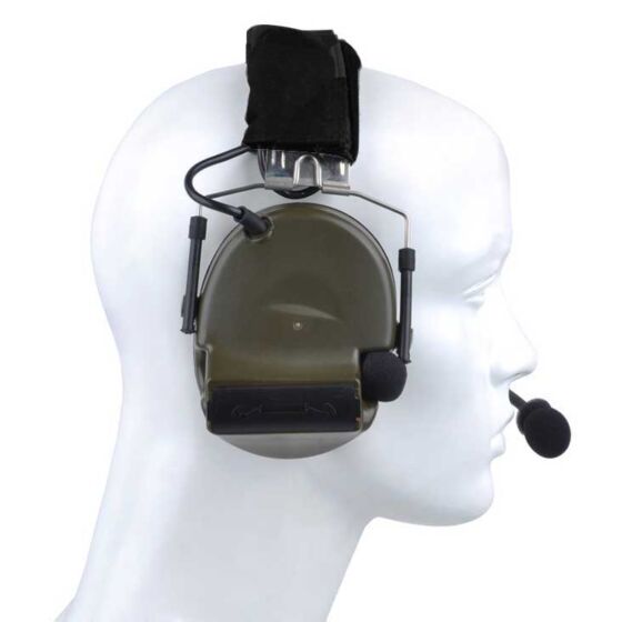 Z-tactical cuffie radio riceventi con microfono (verde)
