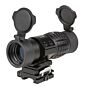 Theta Opstics ottica ingranditore 3x35 con anello abbattibile (nera)
