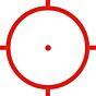 EVG ottica red dot EXPS3-0 CLASSIC holo sight (nera)