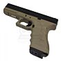 We pistola a gas g17 railed frame full metal tan (gen.3)