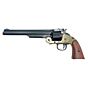 Denix schofield 1875 revolver type collection pistol (gold finish)