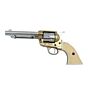 Denix Peacemaker 45 revolver type collection pistol (gold plated)