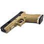 We g17 FORCE CUSTOM full metal gas pistol tan (bk/sv)