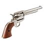 Denix SET pistola da collezione peacemaker 45 revolver lunga (nickel finish)