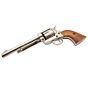 Denix Peacemaker 45 long revolver type collection pistol (nickel finish)