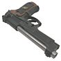 We BIOHAZARD M92 semi/full auto metal gas pistol (black)