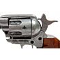 Denix pistola da collezione peacemaker 45 revolver 12 pollici (grigio)