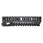Wiitech astina lower rail ZENITCO B-10M style per fucile Marui AKM a gas (nera)