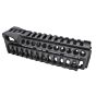 Wiitech astina lower rail ZENITCO B-10M style per fucile Marui AKM a gas (nera)