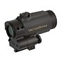 Vector 3x22 MAVERICK III magnifier scope with flip to side mount (black)