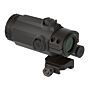 Vector 3x22 MAVERICK III magnifier scope with flip to side mount (black)