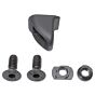 Wiitech mini hand stop CNC 6063 per astine Keymod/M-LOK (nera)