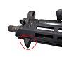 Wiitech mini hand stop CNC 6063 per astine Keymod/M-LOK (nera)