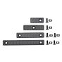 Wiitech set copri fori SCALE per astine tattiche M-LOK (nero)
