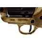 Denix pistola da collezione peacemaker 45 revolver 12 pollici (dorata)