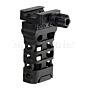 5KU grip verticale ULTRALIGHT per slitte ras (nera)
