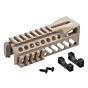 5KU ZENITCO style astina B-11 lower rail per fucile elettrico aksu (tan)