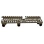 5KU ZENITCO style astina rail B-31 XL superiore per fucile elettrico ak (tan)
