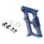 5KU HALO MINIVERT multi purpose fore grip for handguards (blue)