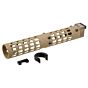 5KU VS-25 style KEYMOD handguard for ak electric gun (tan) (Cyma dedicated)