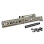 5KU ZENITCO style astina SPORT rail full set per fucile elettrico LCT PP19 (tan)