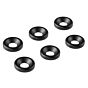 5KU set rondelle di ricambio per astine Zenitco SPORT (nere)