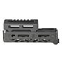 5KU Astina rail corta CRC style per fucile a gas GHK AK (nera)