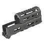 5KU Astina rail corta CRC style per fucile a gas GHK AK (nera)