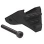 5KU hand stop BARRICADE K9 in alluminio per slitte 20mm (nera)