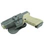 SOP QR holster for glock pistol black (left Hand)