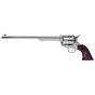 Denix pistola da collezione peacemaker 45 revolver 12 pollici (nickelata)