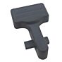 Retroarms bolt stop in alluminio CNC tipo B per fucile elettrico m4 (grigio)