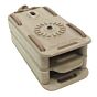 Vega Holster porta caricatore pistola doppio BUNGY line (tan)