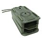 Vega Holster porta caricatore pistola doppio BUNGY line (verde)