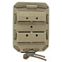 Vega Holster porta caricatore doppio BUNGY line per m16 (tan)
