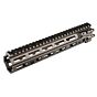 Airsoft Artisan Astina rail 10.5 pollici D.Defense style MK18 2.0 per fucile elettrico M4 (dark earth)