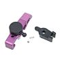 5KU CNC type-2 selector switch charging handle for AAP01 gas pistol (purple)