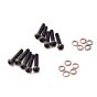 Aip set viti per gearbox filettate (testa tonda)