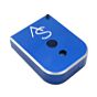 Aip base caricatore alluminio per pistola a gas hi capa (blu)
