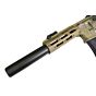 Ares fucile elettrico AMOEBA M4 SBR assault rifle sd (tan)