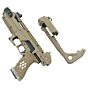 Armorer Works pistola a gas G18 HEX CUSTOM con TACTICAL CONVERSION KIT (tan)