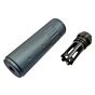 Big Dragon AAC style cqb qd silencer with phantom hider (Black)