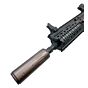 Big Dragon silenziatore AAC style phantom cqb per fucili elettrici (dark earth)