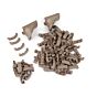 Big dragon cover set con doppio finger rest per astine ras (tan)