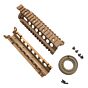 Big dragon 7 inches D.rail set for m4 (tan)