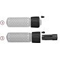 Big dragon silenziatore KAC-QDC con spegnifiamma per fucile elettrico 14mm-