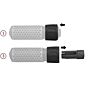Big dragon silenziatore KAC-QDC con spegnifiamma per fucile elettrico 14mm- (tan)