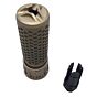 Big dragon silenziatore KAC-QDC CQB con spegnifiamma per fucile elettrico 14mm- (tan)
