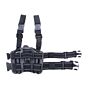 Big dragon cqb holster set gen.III per pistola glock (nero)