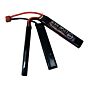 BlackRifle1 batteria lipo tripla 2200 11.1v 30c (Connettore T Deans)